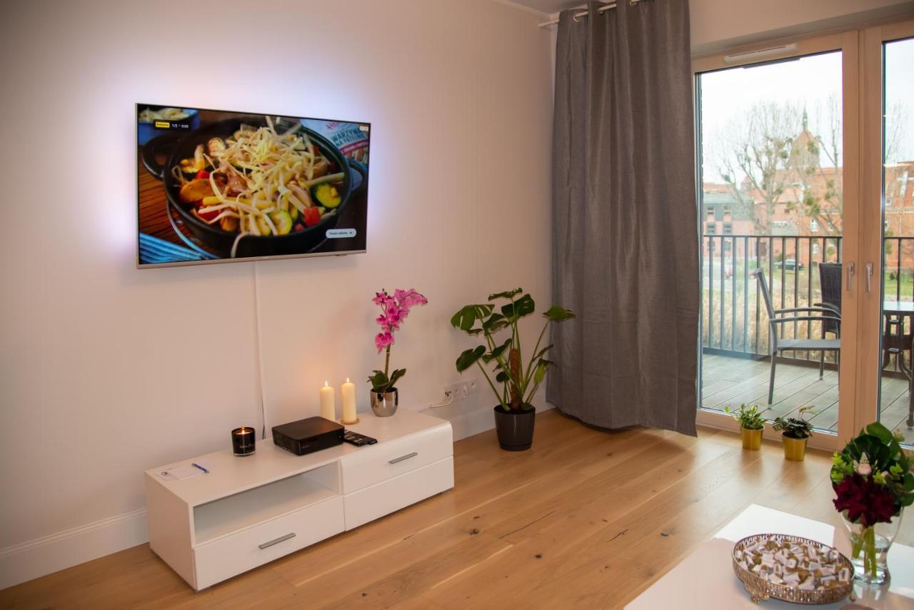 Maya'S Flats & Resorts - River View Gdańsk Eksteriør billede